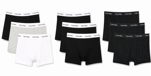 Calvin Klein Herren Unterwäsche Boxershorts – 3er Pack