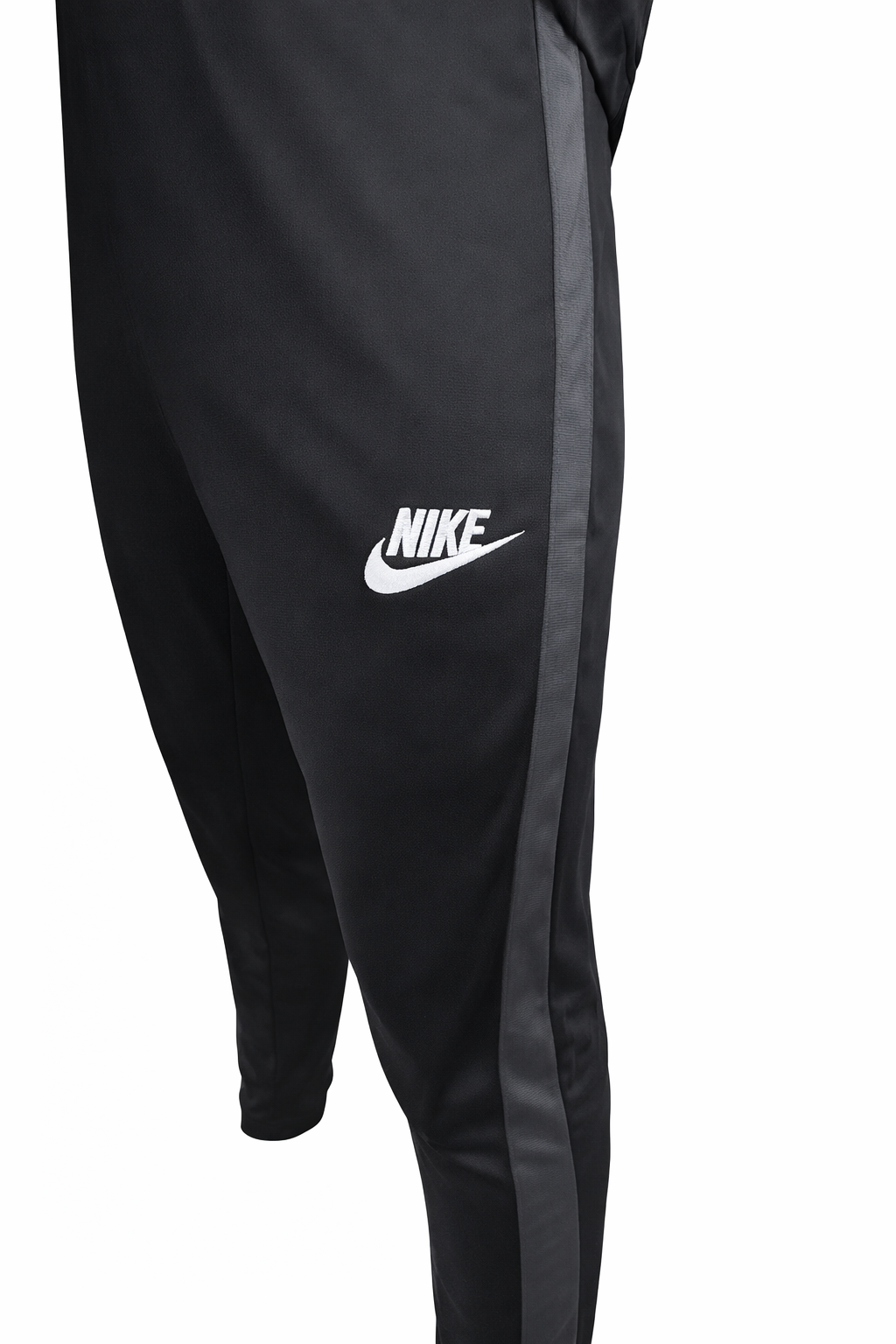 Nike Trainingsanzug Schwarz Grau Jacke und Hose Fitnessmode Gr. S