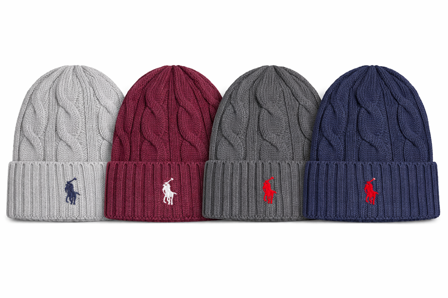 Polo Ralph Lauren Mütze small Pony Unisex versch. Farben Original mit Etikett