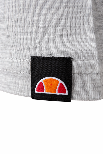 Ellesse Fuenti T-Shirt Herren Baumwoll-Shirt mit Logo Sport-Shirt SHP16469 Grau oder Weiß