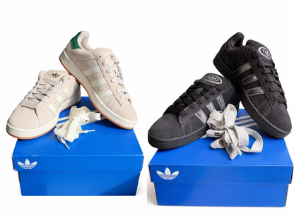 Adidas Campus 00s Sneaker versch. Farben Schuhe / Beige / Schwarz Wildleder Neu